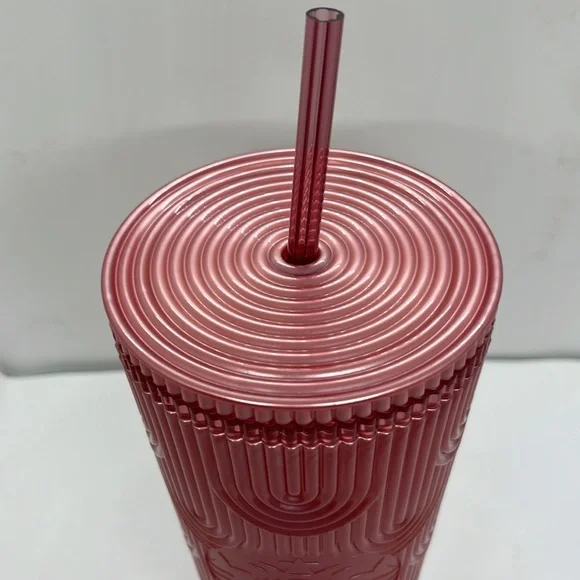 Starbucks 24oz Art Deco Design Tumbler, Lid with Straw - Picture 3 of 4